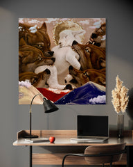 The Wolf And The Lamb Tablo-Tablo-EUDOIMONIART-NowShopFun