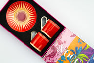 Think Pink Ruby Ritual Kahve Fincanı (2'li Set)-Kahve Fincanı-Noccaso-NowShopFun