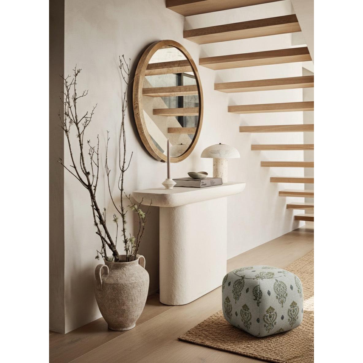 Thot, Pamuk Keten Puf/Yan Koltuk