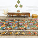 Thyra El Dokuma Azeri Motifli Kilim 208X398 Cm