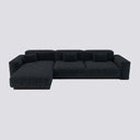 Tierra 3'lü Daybed Koltuk - Koyu Gri