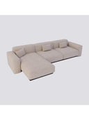 Tierra 3'lü Daybed Koltuk - Krem