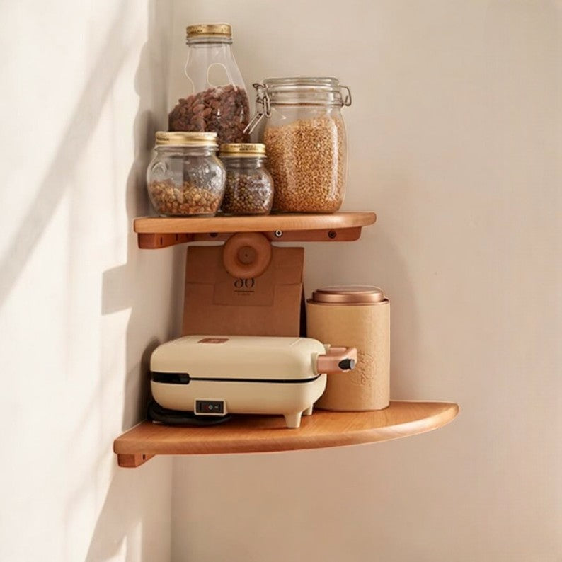 Tila El Yapımı Ahşap Raf 3'Lü Set