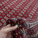 Tılla Geleneksel Türkmen Desenli El Dokuma Türkmen Halısı 365X555 Cm