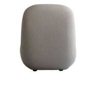 Toe Flat Taupe Kolsuz Kumaş Tekli Koltuk