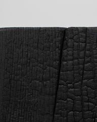 Togo Bold Kütük Sehpa - Yakisugi El İşçiliği-Yan Sehpa-Atelier Do-45x45x45h-NowShopFun