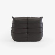 Togo Kolsuz Berjer - Deri Ve Keten Döşemeli-Berjer-Innature Home-Kahve - Bej-NowShopFun