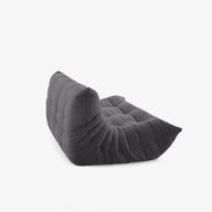 Togo Kolsuz Kanepe - Kadife Kumaş Döşemeli - 2–3 Kişilik-Koltuk-Innature Home-Kırık Beyaz-NowShopFun