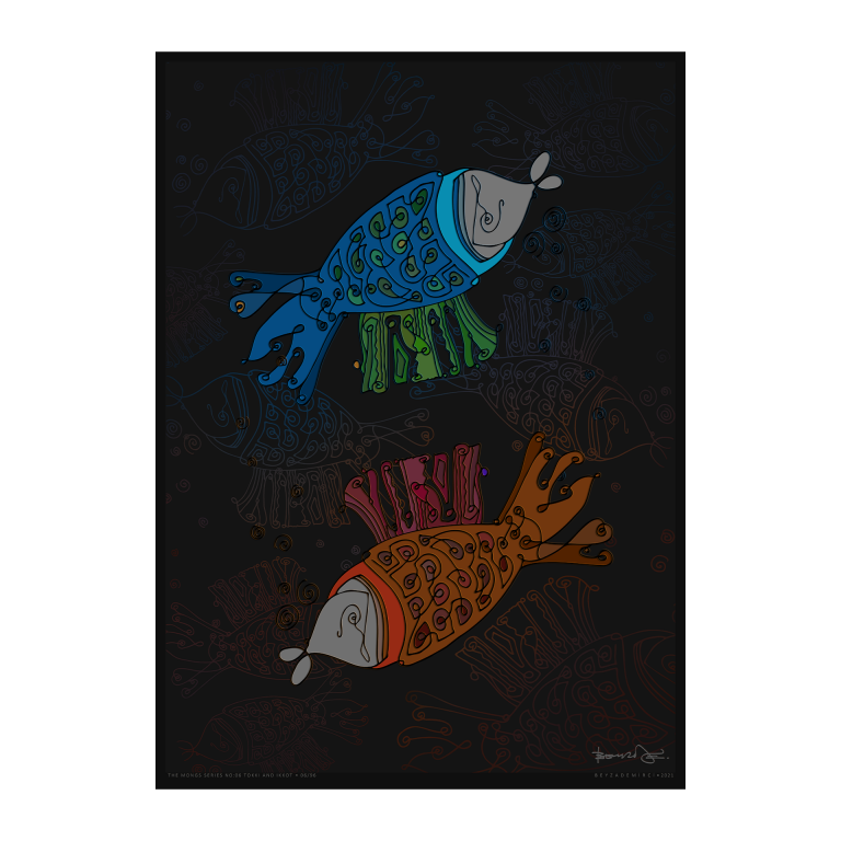 Tokki Ile İkkot - Fine Art Baskı