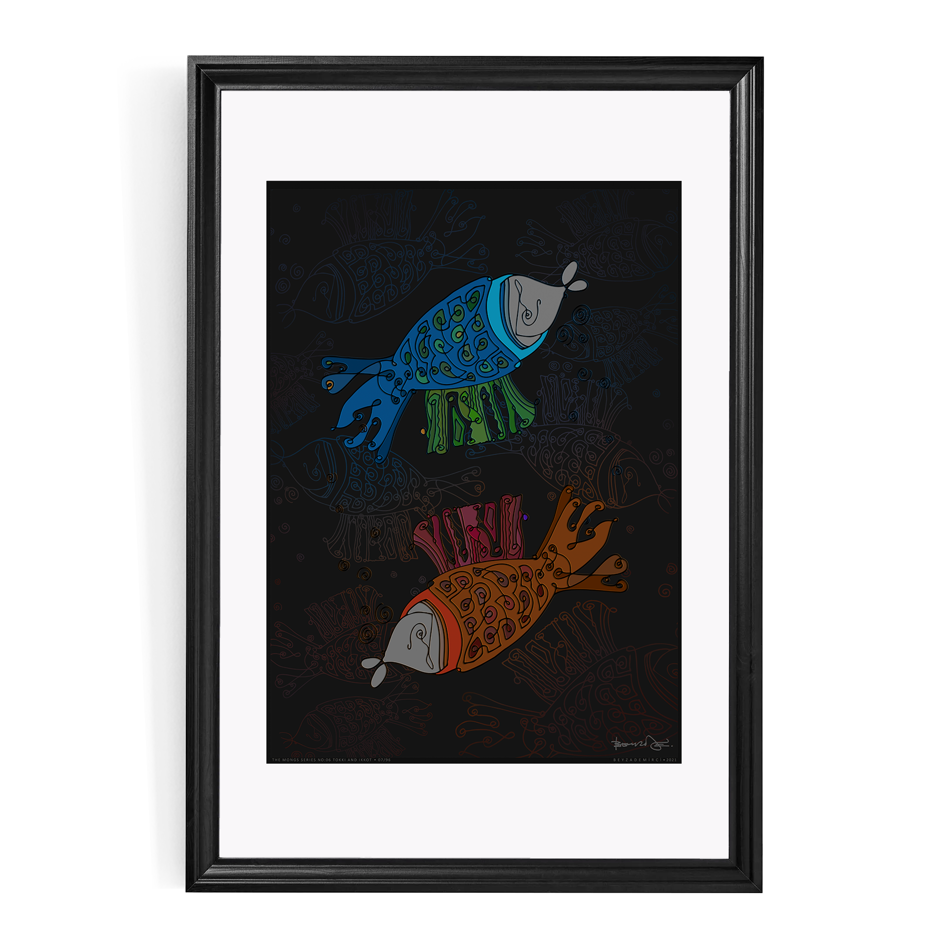 Tokki Ile İkkot - Fine Art Baskı