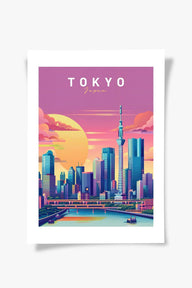Tokyo | Şehir Posteri-Poster-ODA.products-30x40-Çerçevesiz-NowShopFun
