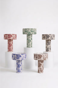 Toscana Abajur-Masa Lambası-Semya Home-Kırmızı-NowShopFun