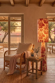 Toscana Lambader-Lambader-Semya Home-Kırmızı-NowShopFun