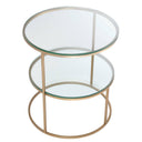 Tower Gold Metal Yan Sehpa