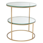 Tower Gold Metal Yan Sehpa
