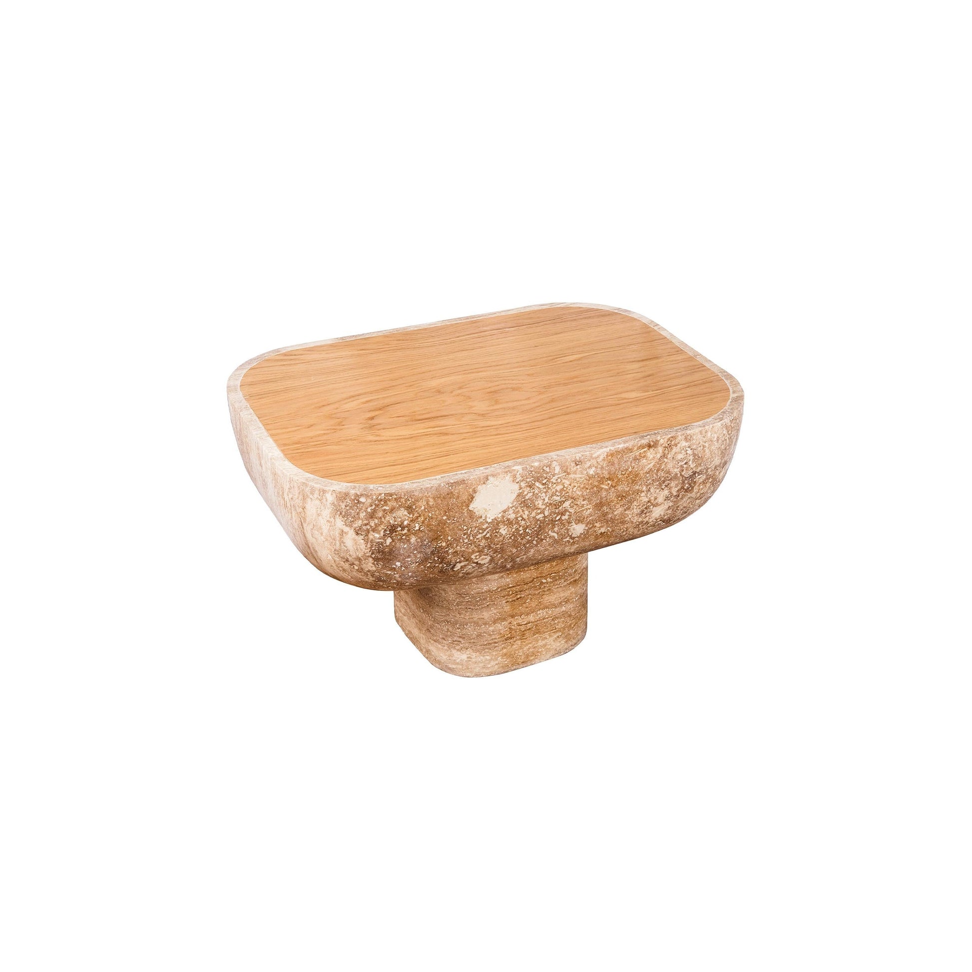 Traverten Sehpa Geniş