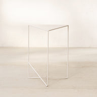 Trister Metal Yan Sehpa-Yan Sehpa-Modabilya-Beyaz-NowShopFun