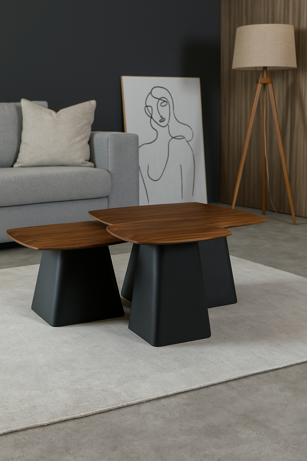 Trivium Orta Sehpa Seti