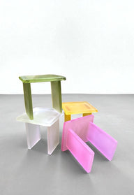Tt Table Cam Yan Sehpa-Yan Sehpa-TIFTIX-Şeffaf-NowShopFun