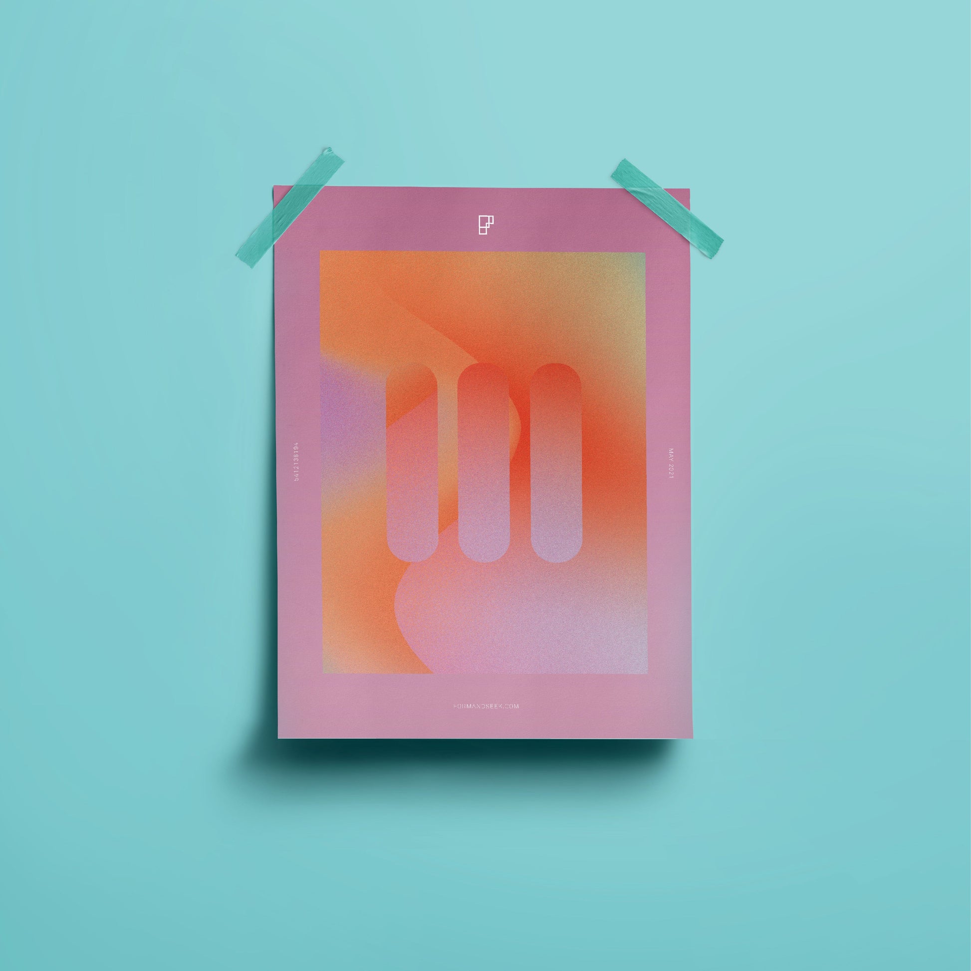 Twins Dijital Poster | 2'Li Set