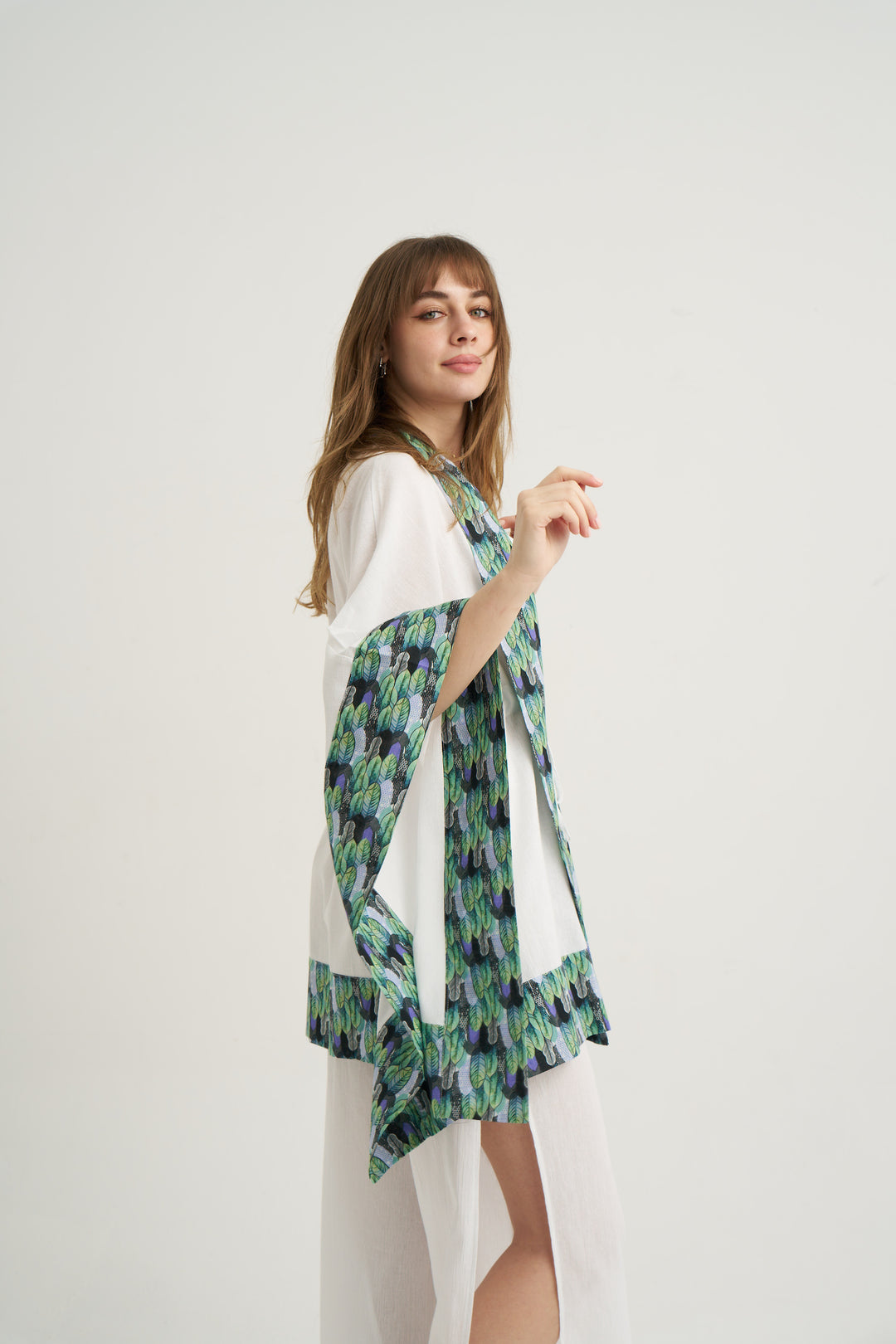 Summer Queen Kimono – Leaves