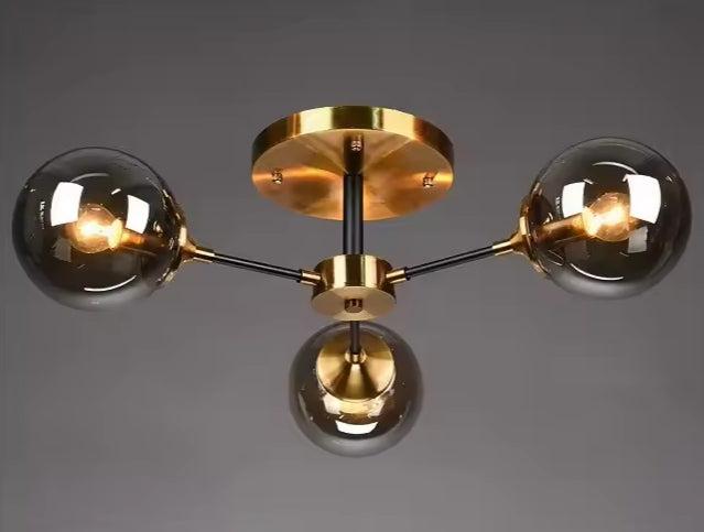 Üçlü Plafonyer Avize