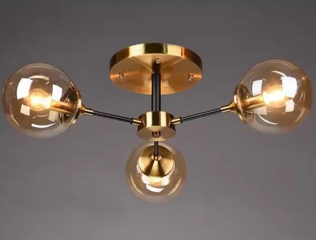 Üçlü Plafonyer Avize