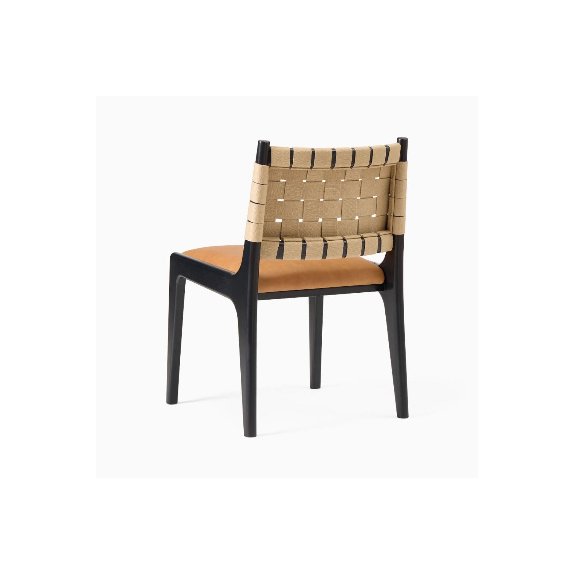 Una Deri Yemek Sandalyesi