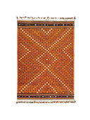 Uraz Geometrik Desenli Cicim Kilim 227X325 Cm