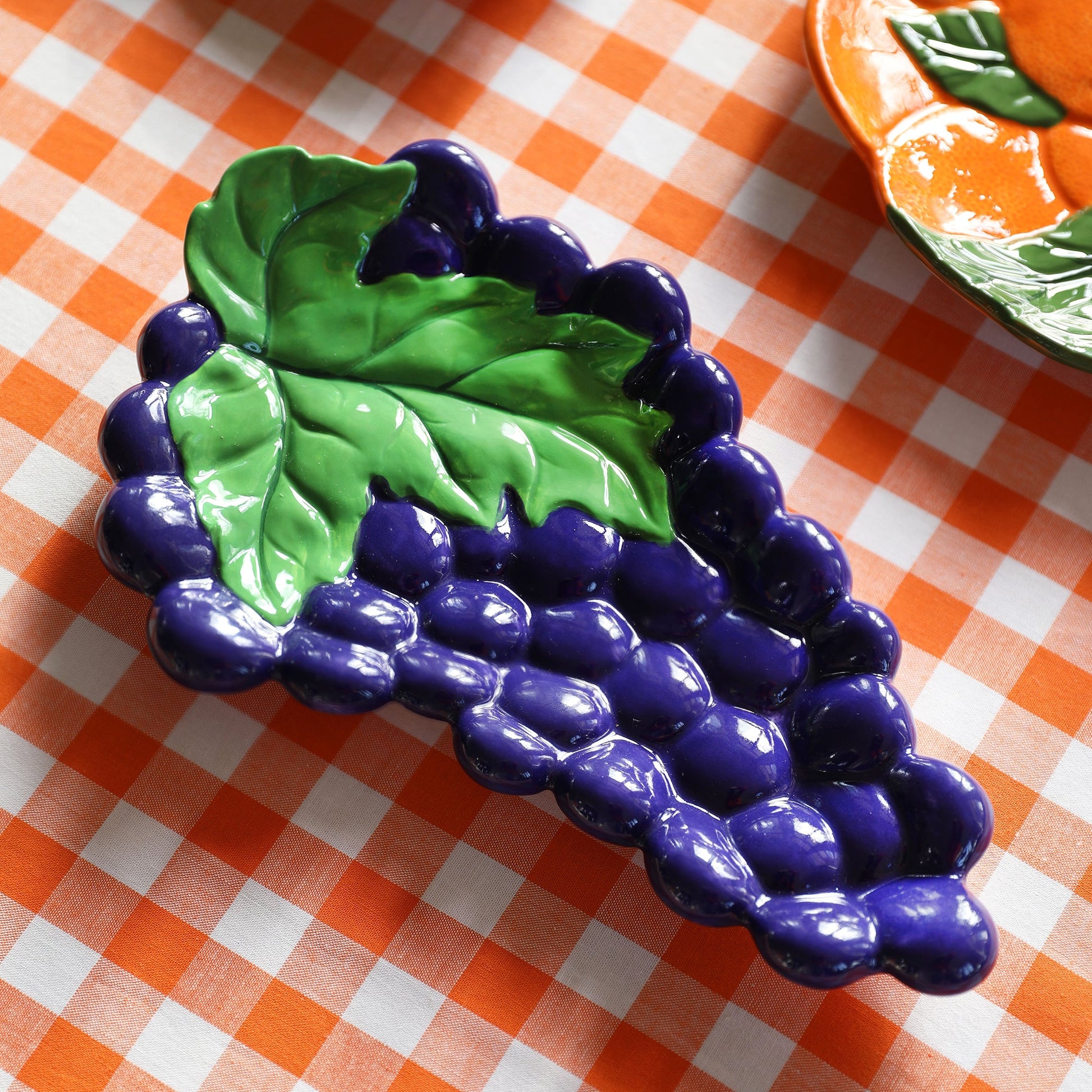 Üzüm Figürlü Sunum Tabağı