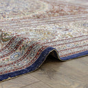 Varamin Madalyon Desenli İpek Halı 305X414 Cm