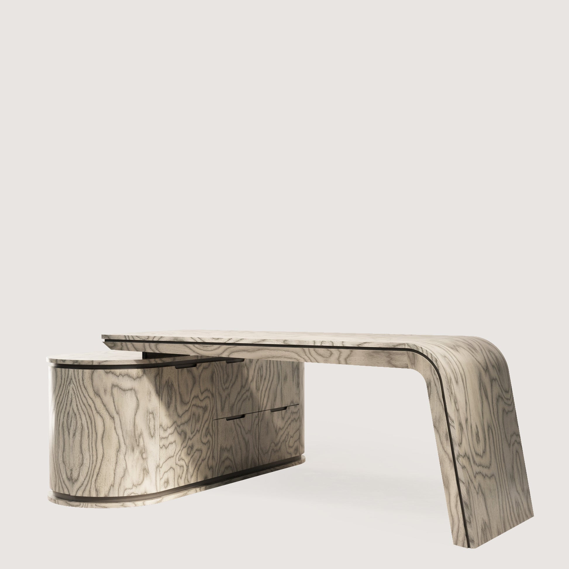 Vegas E Sottsass Ofis Masası Executive Extend