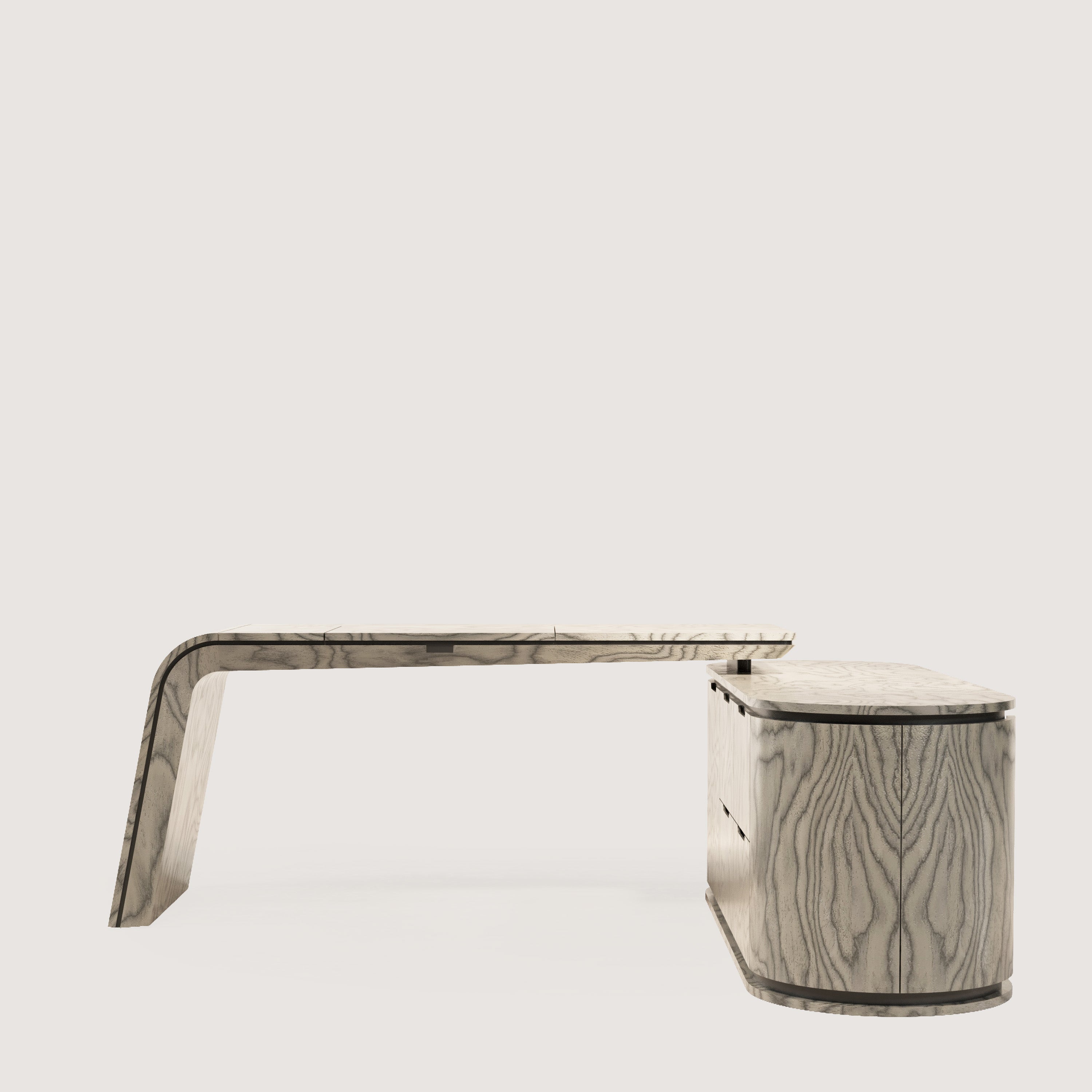 Vegas E Sottsass Ofis Masası Executive Extend