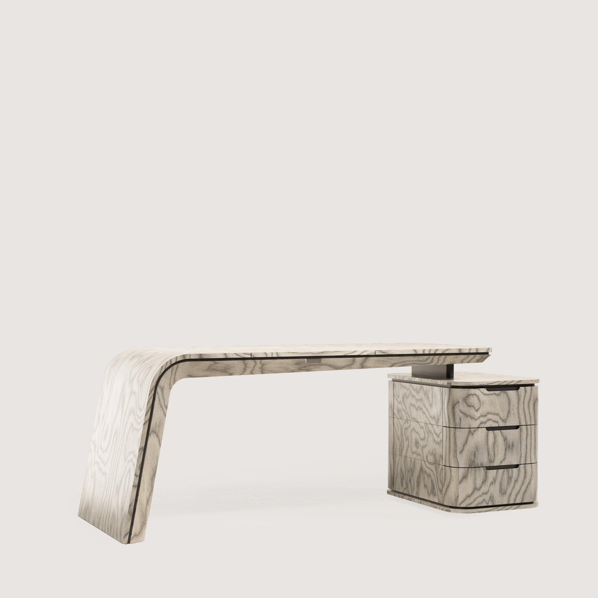 Vegas E Sottsass Ofis Masası Executive Mid