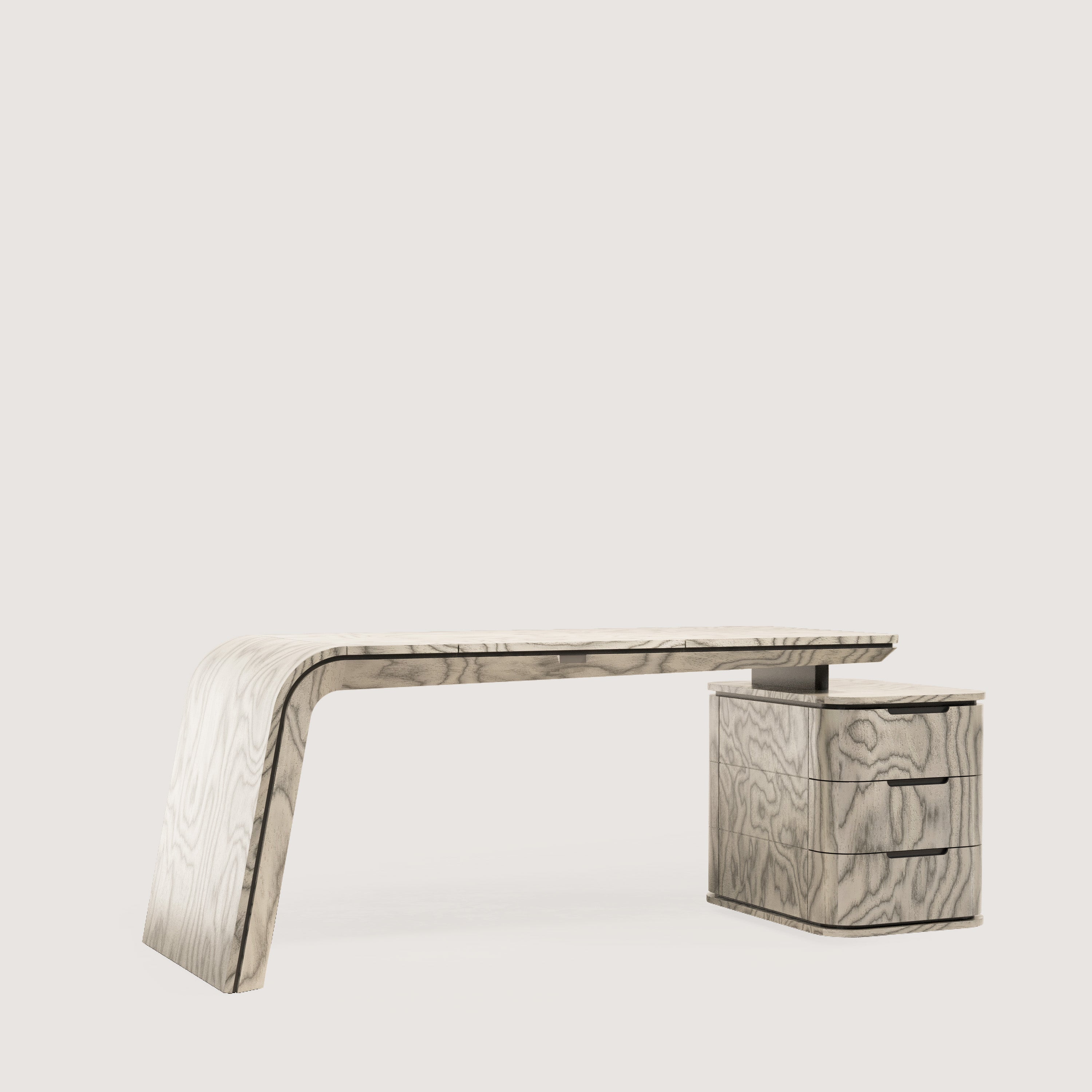 Vegas E Sottsass Ofis Masası Executive Mid