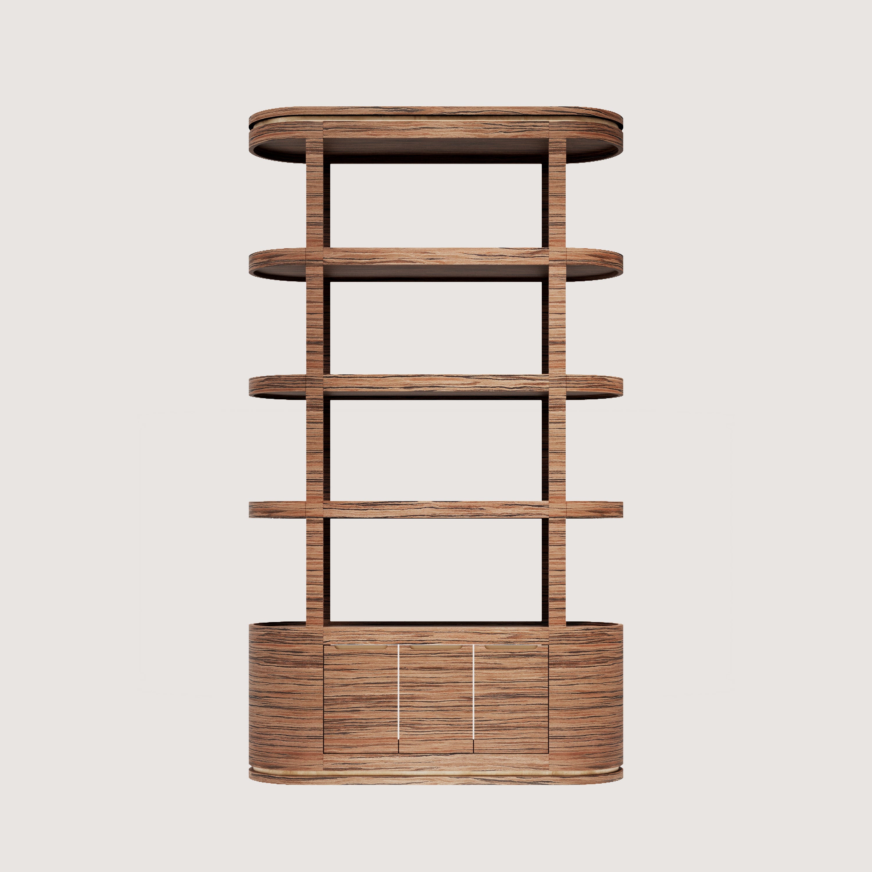 Vegas Japanese Cedar Dolaplı Kitaplık Extend