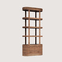 Vegas Japanese Cedar Dolaplı Kitaplık Mid