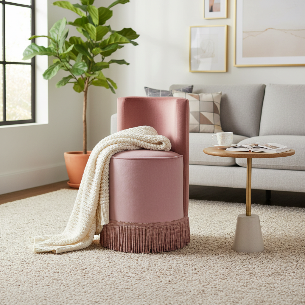 Velvet Majesty Pink Puf