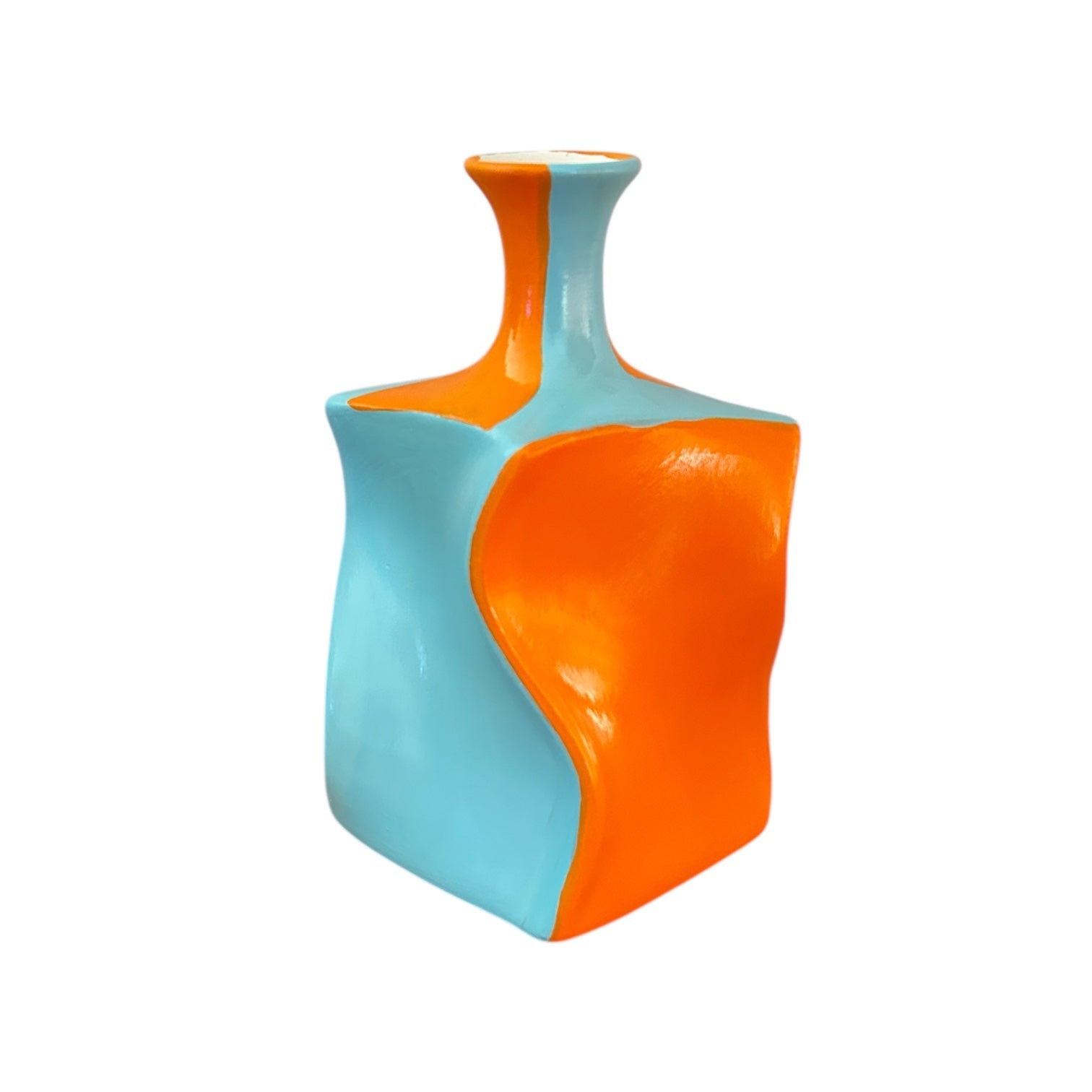 Venu İKi Renk Seramik Vazo