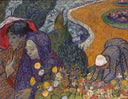 Vincent Van Gogh - Etten Bahçesinin Anısı Fine Art Baskı
