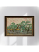 Vincent Van Gogh - Zeytin Toplayan Kadınlar Fine Art Baskı