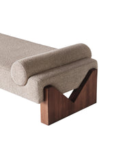 Viny Ahşap Bench Daybed-Daybed-Regen Studio-Sarı-NowShopFun