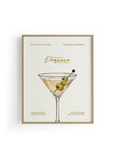 Vodka Martini Kokteyl Posteri
