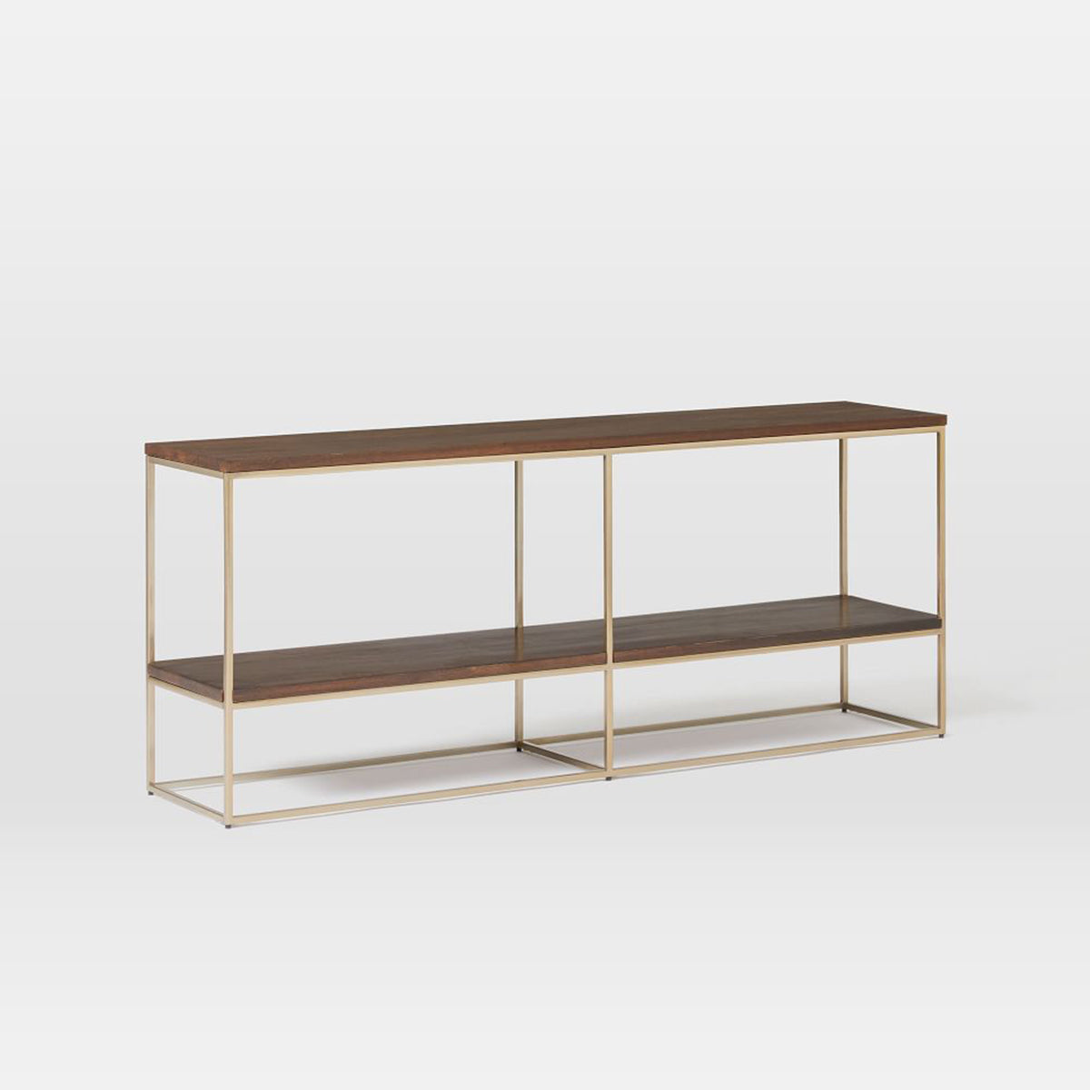 Walg Metal Ahşap Konsol Tv Ünitesi