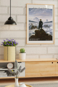 Wanderer Above The Sea Of Fog Caspar David Friedrich Baskı-Fine Art Baskı-ODA.products-30x40 Cm-Çerçevesiz-NowShopFun