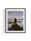 Wanderer Above The Sea Of Fog Caspar David Friedrich Baskı