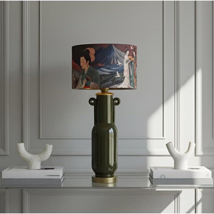 Wangmu El Yapımı Seramik Abajur