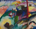 Wassily Kandinsky - Fabrika Bacalı Manzara Fine Art Baskı