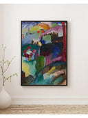 Wassily Kandinsky - Fabrika Bacalı Manzara Fine Art Baskı