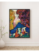Wassily Kandinsky - Mavi Dağ Fine Art Baskı